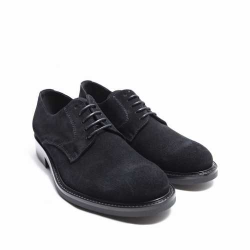 Black Suede Derby