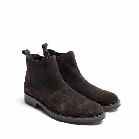 Suede Chelsea Ankle Boots