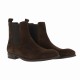 Suede Derby Ankle Boots