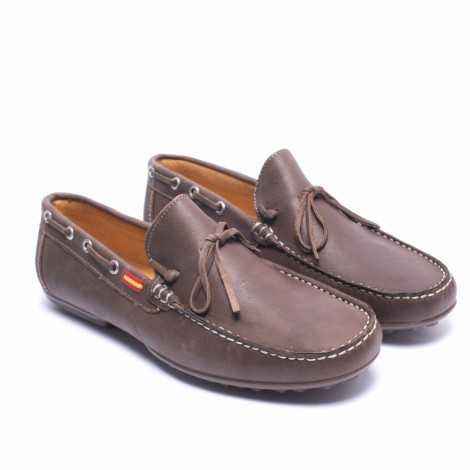 Mud Leather Loafer