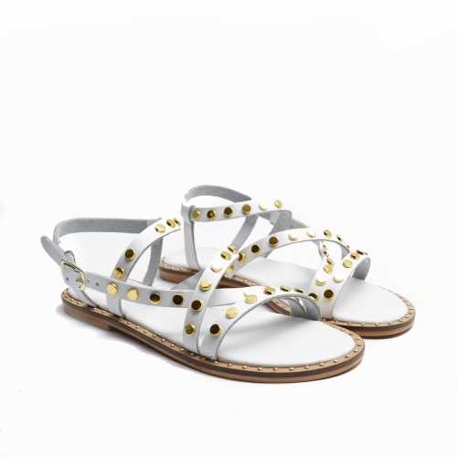 Stain Flat Sandals