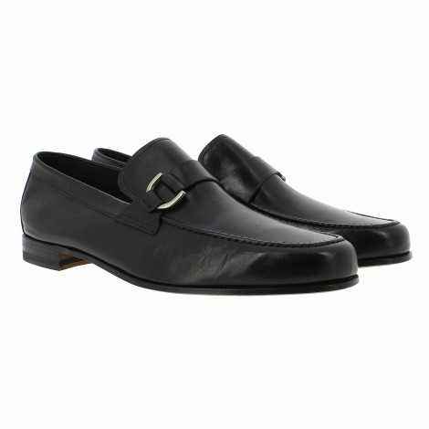 Buckle Leather Loafer