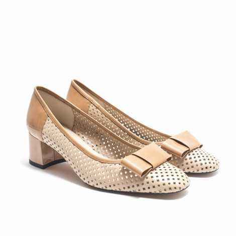 Perforated Heel Shoes