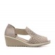 Open Sand Sandal Toe and Side Elastic