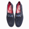 Suede Band and Strirrup Loafer