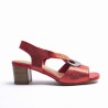 Heel Red Sandals